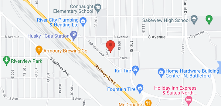 map of 702 108th ST